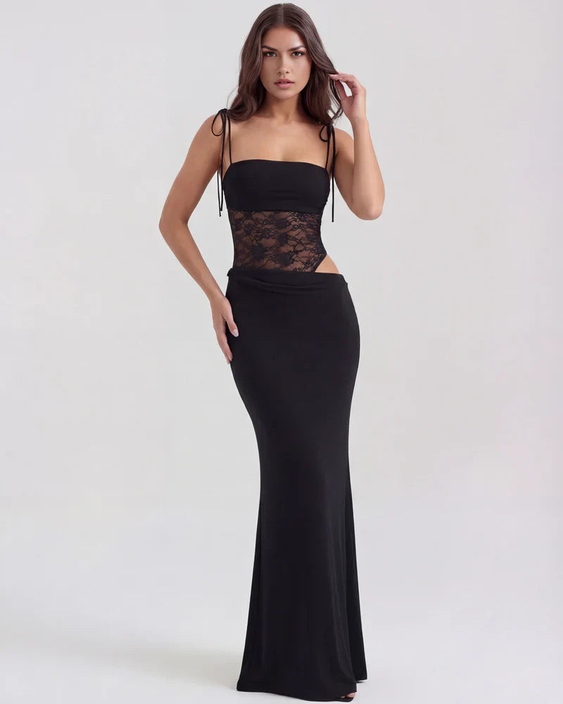 P&R Spitzen-Maxikleid